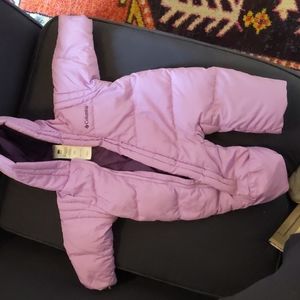 Columbia infant bunting (down)